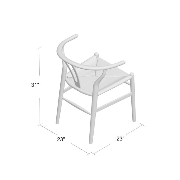 Mistana™ Sydnee Solid Wood Slat Back Side Dining Chair & Reviews Wayfair